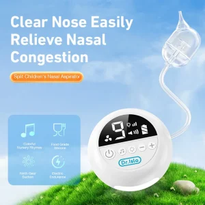 Baby Nasal Aspirator Nose Cleaner Silicone Adjustable Suction Child Health Safety Convenient Low Noise Baby Care Products 1
