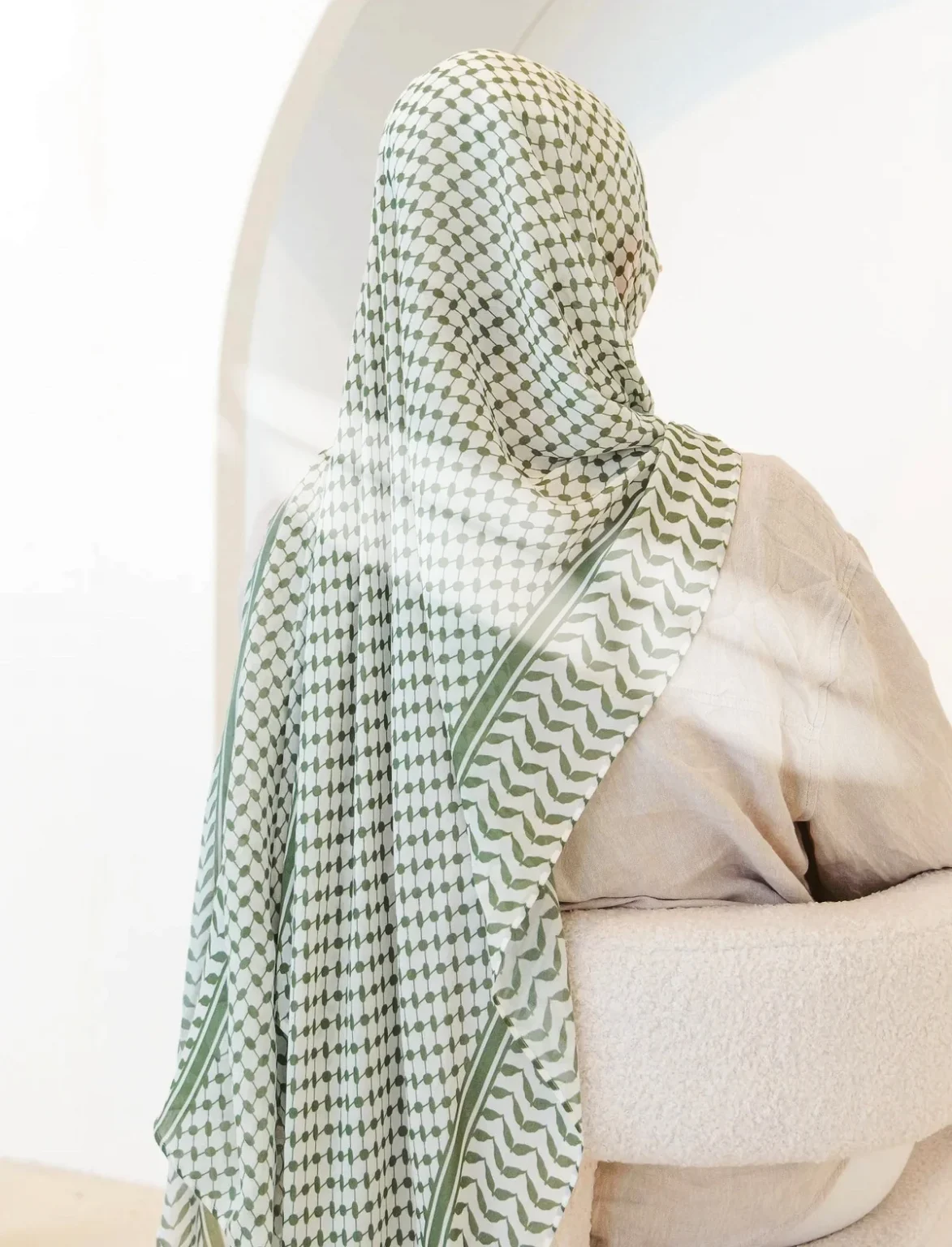 Fashion Kuffiyeh Hijab Chiffon Scarf Women Islamic Muslim Scarves Shawl Echarpe Breathable Foulard Dubai Hijabs 2