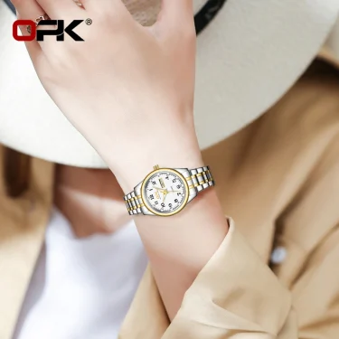 OPK 8110 Watch For Women Quartz Watch Waterproof Classic Luxury Brand Ladies Watch Stainless Steel Strap Watches Reloj Mujer 3