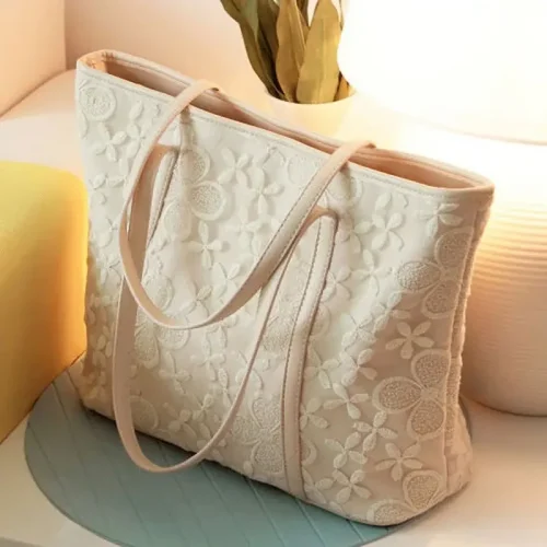 Fashion Women's Bag New in Large Capacity Lace Casual Shoulder Crossbody Totes Versatile Handbag Female Tote Bags for Women 1