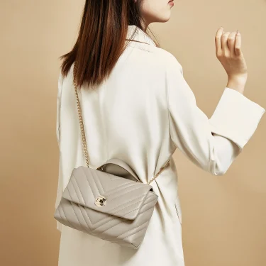 FOXER Women Flap Shoulder Cossbody Bag Fashion Luxury Split Leather Underarm Bag For Lady High Quality Christmas Gifts 6