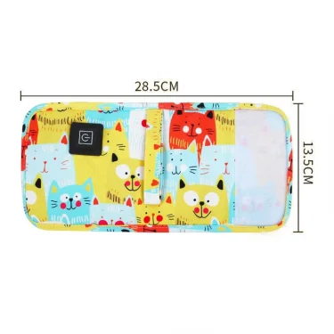 USB Milk Water Warmer Travel Stroller Insulated Bag Baby Nursing Bottle Heater Newborn Infant Portable Bottle Feeding Warmers 5