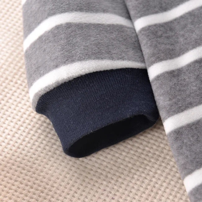 Autumn Baby Boy Rompers Clothes Zipper Fleece Warm Pajamas Newborn Outfit Dinosaur Jumpsuit Infants Boy Clothing 0 -12 Months 4