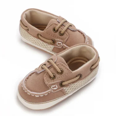 Spring and Autumn Classic Fashion Baby Boys Canvas Shoes Soft Sole Comfortable Casual Walking Shoes 3