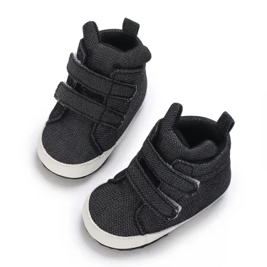 New Popular Cartoon Newborn Boy Girl Shoes First Walker Baby Shoes Soft Non Slip Sole Lovely Bow Casual Canvas Children Shoes 6