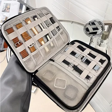 Watchband Bag For Apple Watch Strap Box Case Travel Smart Watch Wriststrap Storage Bag Box Watches Organizer Band Holder 2024 1