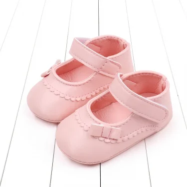Baby Girl Shoes Soft PU Mary Jane Casual Walking Shoes Indoor Prewalking Birthday Gift for Baby Girl 0-1 Years 2023 New Fashion 6
