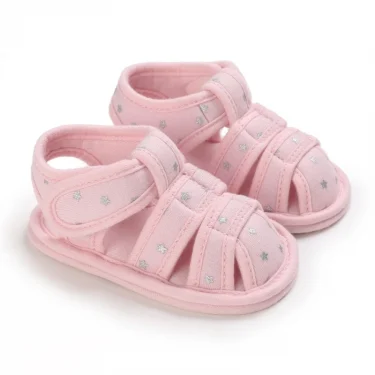 Spring And Autumn Sandals, Princess Shoes, Baby Boys And Baby Girls First Walkers Soft Soled Comfortable Walking Shoes 0-18M 2