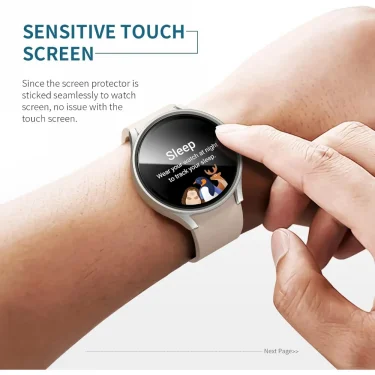 Screen Protector Case for Samsung Galaxy Watch 7 6 5 4 40mm 44mm Matte Hard PC Case+ Tempered Glass Full Protective Cover Bumper 6