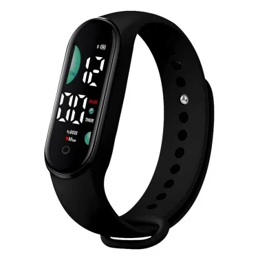 Sports Watch Electronic LED Digital Wristwatch for Women Fashion Casual Simple Silicone Touch Waterproof Bracelet Clock 1