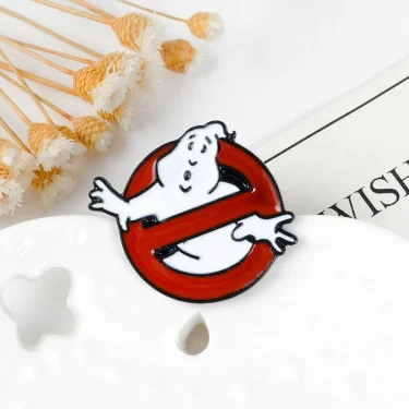 New Creative Movies Ghost Cowboy Brooch Enamel Pins Metal Broches for Women Badge Pines Metalicos Brosche Accessories Gift 2