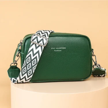 100% cowhide Soft Leather Satchel Bag luxurious Classic Solid Color Simple Casual Large Capacity Tote Single Shoulder Handbag 6