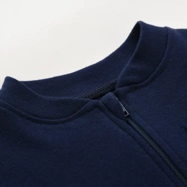 100% Cotton Newborn Baby Clothes Solid Color Jumpsuit Rompers Zipper Infant Boys Girls Spring Bottoming Shirt Jumpsuits Footed 3