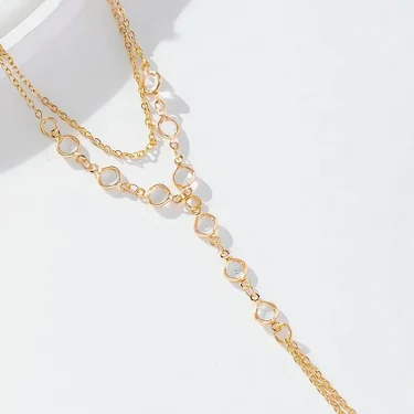 Fashion Multilayer Bracelet Ring Crystal Luxury Finger Bracelet Hot Seles Women Wed Bridal Jewelry Finger Chain Couple Bracelet 2