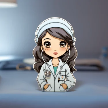 DCARZZ Medical Women Doctor Nurse Brooch Pin Lovely Cartoon Lapel Backpack Medicine Enamel Badge Jewelry Gifts 4