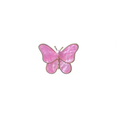 2025 Fritillary Butterfly Brooch Women's premium feeling niche Pearl pin corsage suit jacket brooch accessory 6