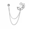 Silver Mask Brooch