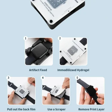 Easy Install Hydrogel Film For Apple Watch Ultra 2 9 8 7 SE 49mm 41MM 44MM 45MM 38MM 10 46mm 42mm Screen Protector 3