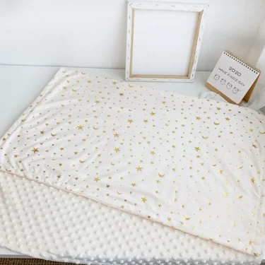 Baby Blanket Winter Soft Fleece Newborn Stroller Cover Comfortable Quilt Infant Bedding Swaddle Wrap Thicken Children's Blanket 2