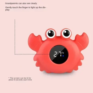 Baby Bath Temperature Meter Floating Digital Water Baby Bath Temperature Meter LED Display Temperature Tester Safety Cartoon 4