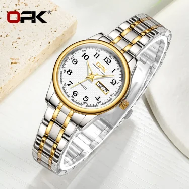 OPK 8110 Watch For Women Quartz Watch Waterproof Classic Luxury Brand Ladies Watch Stainless Steel Strap Watches Reloj Mujer 2