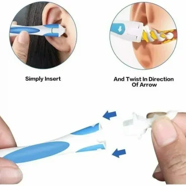 New Hot Ear Wax Spiral Silicon Removal Reusable Earwax Cleaner Care Soft Ears Cares Health Tools for Baby Essentials Baby Care 1