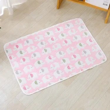 Cartoon Baby Blanket Cute Elephant Baby Products Newborn Elephant Air Conditioning Quilt Infant Bedding Swaddle Wrap Blanket 5