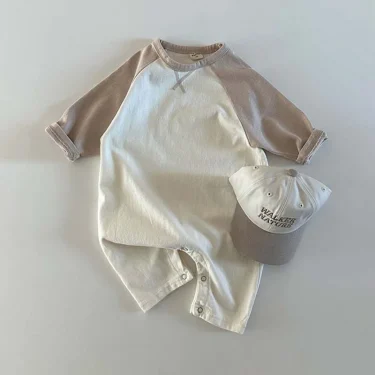 New Spring Autumn Baby Bodysuit Soft Cotton Toddler Jumpsuits for Girls Boys Newborn One-Piece Clothes Korea Style Infant Romper 5