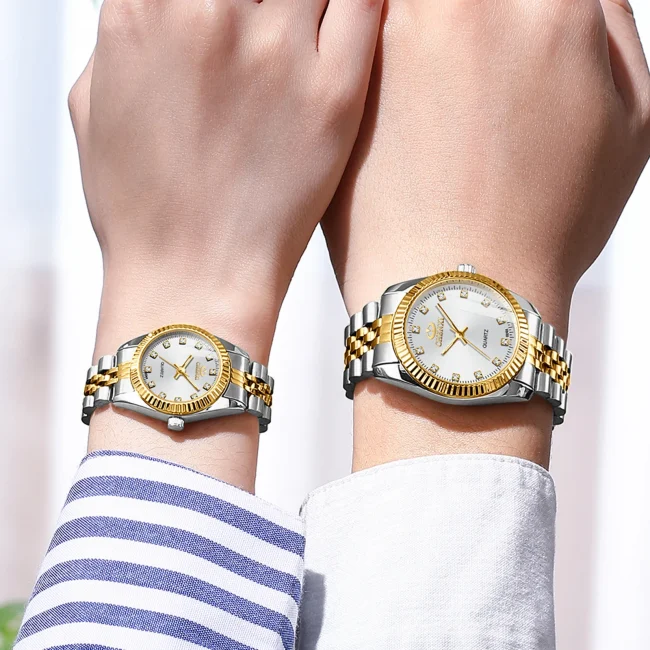 CHENXI Women Quartz Watch Golden & Silver Classic Female Elegant Clock Watches Luxury Gift Ladies Waterproof Wristwatch 6