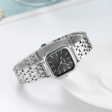 Stainless Steel Bracelet Watch Women Fashion Minimalist Temperament Watches Small Square Quartz Wristwatch Relojes Para Mujer 6