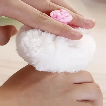 1Pcs Baby Wipes The Body With Powder Puff Box Baby-Products Talcum Powder-Box Powder-Puff Set Large-Capacity Storage Portable 2