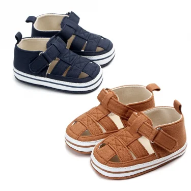 Baby breathable toe-covered shoes summer and spring baby walking shoes 2