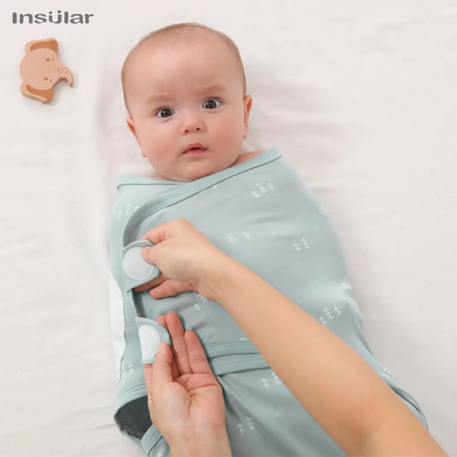 Insular 1pc Baby Swaddle Wrap Soft Cocoon Baby Blankets Newborn Swaddle Wrap Infant Wrap Blanket Warm Baby Bedding Blanket 3