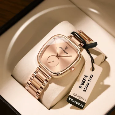 POEDAGAR Luxury Ladies Watch Stainless Steel Waterproof Quartz Watch for Woman High Quality Female Clock Elegant Women's Watches 2