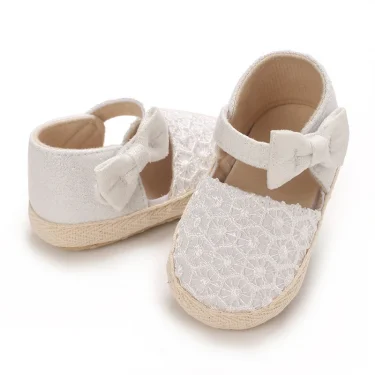 3-Colors 0-18M Baby Girls Cotton Shoes BOW Spring Autumn Toddlers Prewalkers Cotton Shoes Infant Soft Bottom First Walkers 4