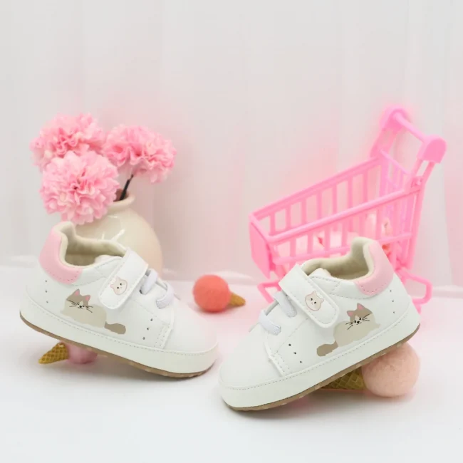 Baby Toddler Shoes, Cute Ragdoll Cat Design Baby Sneakers, Lightweight and Non-Slip, Suitable for Daily Wear & Vacation, All Year Round 4