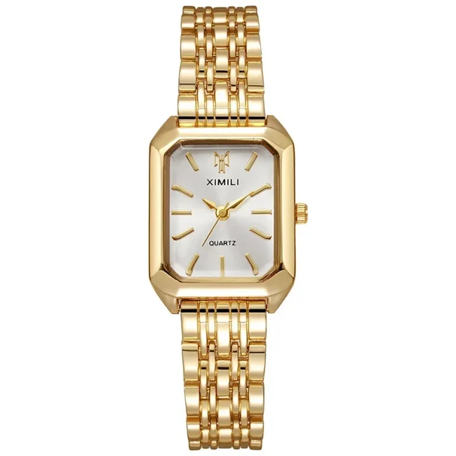 Luxury Brand Watch Women Stainless Steel Strap Fashion Gift Quartz Wristwatch Student Simple Square Quartz Watches Dropshipping 5