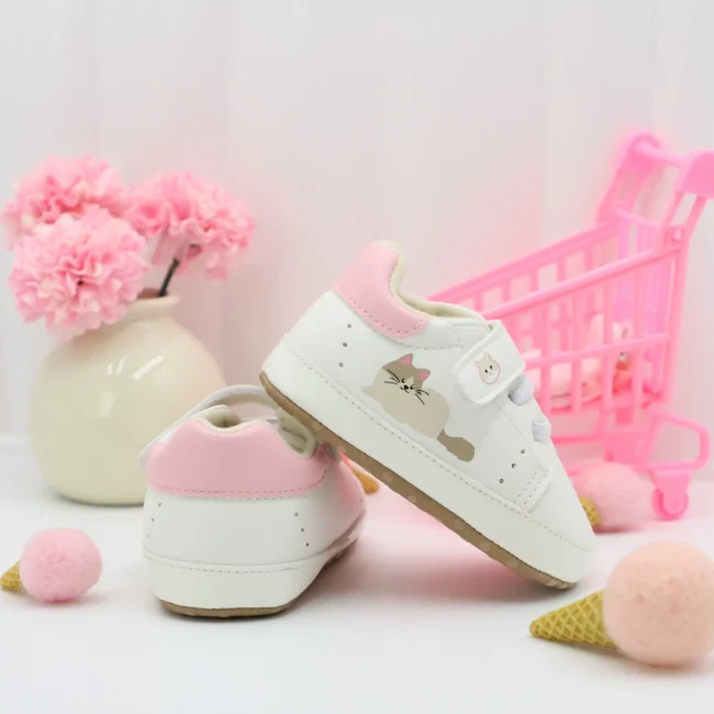 Baby Toddler Shoes, Cute Ragdoll Cat Design Baby Sneakers, Lightweight and Non-Slip, Suitable for Daily Wear & Vacation, All Year Round 6