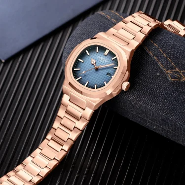NIBOSI 2025 New Luxury Watch Business Waterproof Male Clock Luminous Date Stainless Steel Square Quartz Men Watch Reloj Hombre 5