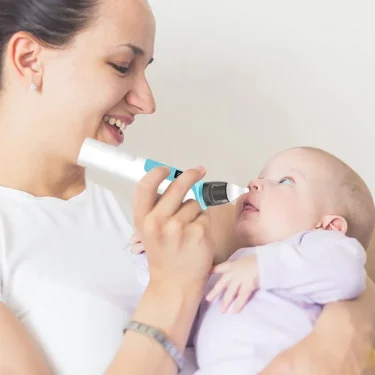 1Pcs Electric Nasal Absorber Silent Baby Obstruction Rhinitis Cleaner Nasal Aspirator 3