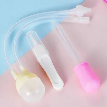3pcs/box Newborn Baby Safety Nose Cleaner Kids Vacuum Suction Nasal Aspirator Set Infants Medicine Dropper Accessories Baby Care 4