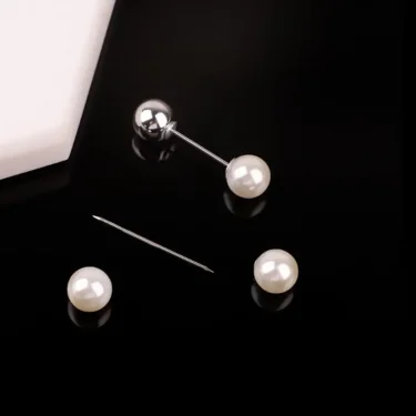 Brooch Pin Set Women\'s Small Brooch Pearl Rhinestones Lapel Pins Sweater Shirt Fixed Clothes Decoration Accessories Gift 4