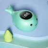 Cartoon Whale-green