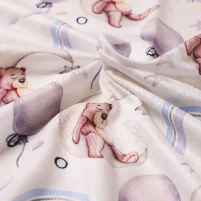 Ylsteed Bear Print Newborn Photography Wrap Blankets Matching With Hats Infant Photography Props Cartoon Picture Shoot Swaddle 6