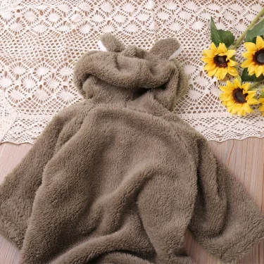 Humor Bear Autumn Cartoon Style Winter Long Sleeve Baby Boys Girls Rompers Toddler Kids Playsuit Jumpsuits Baby Clothes 6