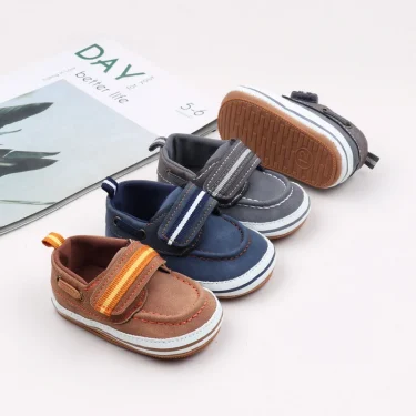 Baby Shoes Soft Cotton High Quality Spring and Autumn Sneaker Newborn Toddler Classical Style 2025 Baby New Fashion BHX3187 6
