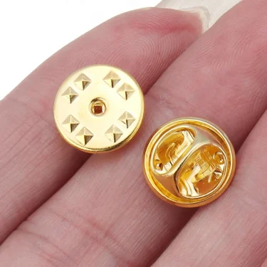 50pcs Metal Pin Brooch Base Back Bar Badge Holder Finding Safe Lock Brooches Pins for Diy Jewelry Making Garment Accessories 3