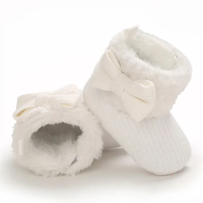 0-18M Boots For Newborn Baby Girl Snow Boots Winter Thermal Shoes Plush Ankle Boots Winter Baby Boys And Girls Thermal Shoes 3