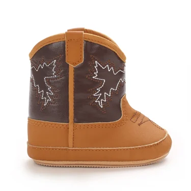 Winter thick baby snow boots fashionable brown cotton boots comfortable and non slip casual walking shoes 5