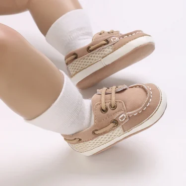 Spring and Autumn Classic Fashion Baby Boys Canvas Shoes Soft Sole Comfortable Casual Walking Shoes 6